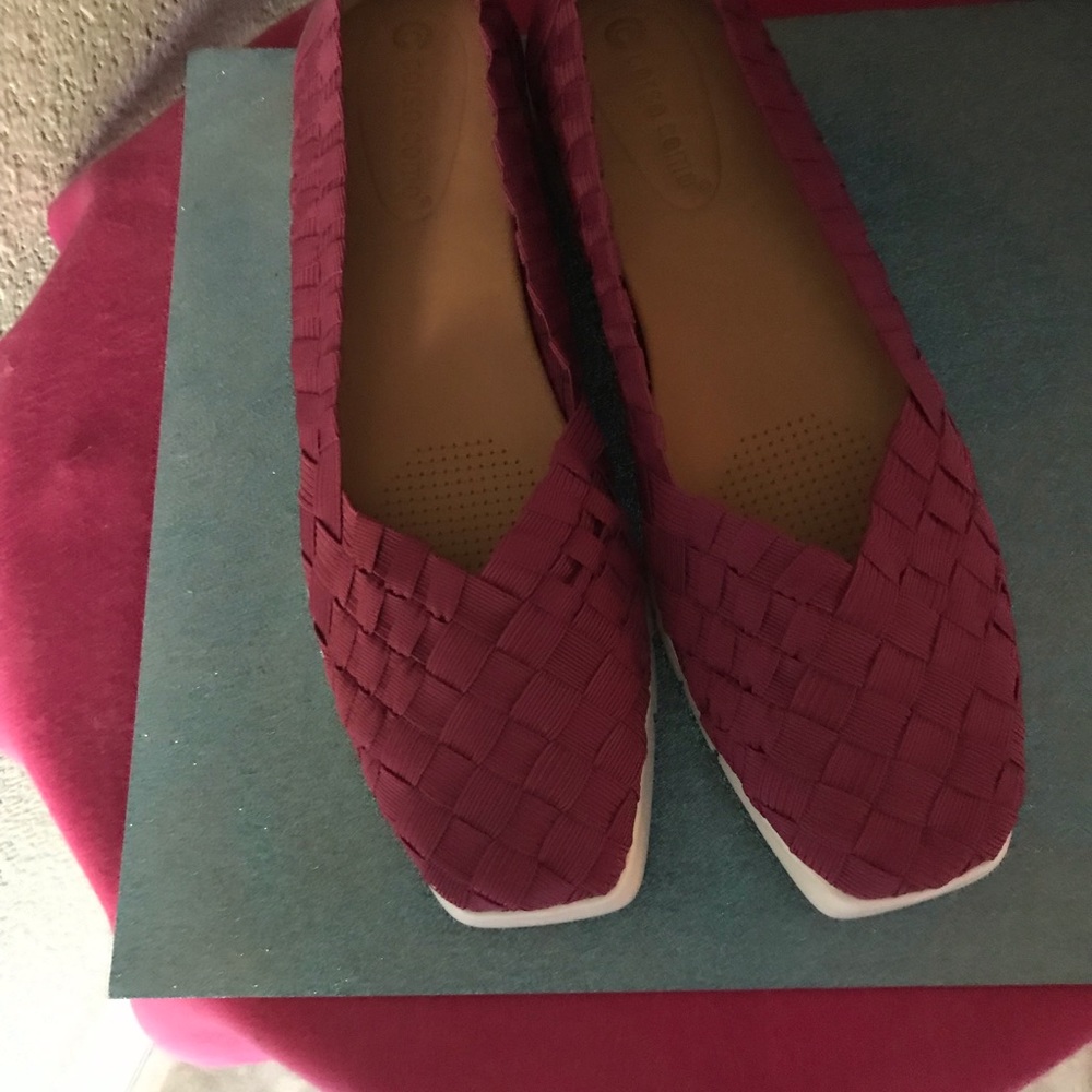 Corso Como Bright Pink Slip on Shoes
